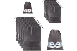 10 Schuhbeutel Mit Sichtfenster - Staubdichte Aufbewahrung Für Schuhe