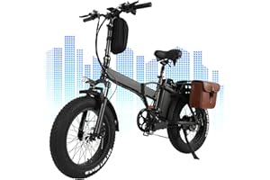 TODIMART Velo Electrique Pliable Gros Pneu 20"* 4",Batterie 48V/15Ah, Vélo de Montagne Grande Autonomie 40-100km,Velo Electrique Femme 165cm Fat Bike Electrique Cadeau N