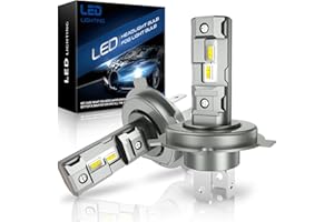 SHINYY Lampadine H4 LED Faro, 2025 Nuove 12V-36V 20000LM Alto Potente 6500K Bianco Lampade LED H4/HB2/9003 Canbus Anti Errore per Auto e Moto Abbagliante Anabbaglianti, Sostituire Alogene e Xeno, 2PCS