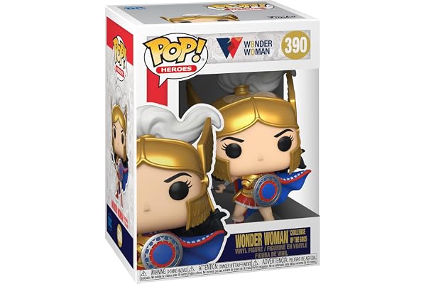 Funko Pop! Heroes: WW 80th-Wonder Woman - (Challenge of TheGods) - DC Comics- Figurine en Vinyle à Collectionner - Idée de Cadeau - Produits Officiels - Jouets pour Les Enfants et Adultes
