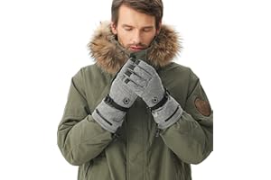 Aroma Season Rechargeable Heated Gloves for Men and Women, Battery Powered Heating Gloves for Winter Outdoor Activities, Skiing Gloves Relieve Arthritis Symptoms, Raynauds Disease