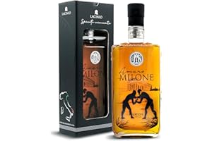 Amaro Milone 70 cl con Astuccio – Liquore Digestivo alle Erbe (35% Vol.) – Confezione Regalo per chi Ama Sapori Decisi e Tradizione Italiana