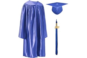 GraduatePro Kinder Abschluss Talar und Doktorhut 2025 Quaste Für Vorschule Kindergarten Abschlussfeier