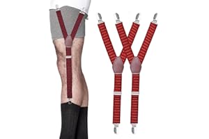 STAY GENT Y-Style Shirt Stays Antideslizante Tirantes Camisa Antiarrugas Hombre