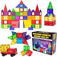 Blocs De Construction Magnétiques Luxe 110PCS - Jouets STEM Éducatifs 3D Pour Enfants 3-12 Ans