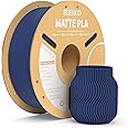 ELEGOO Matte PLA Filament Navy Blue 1KG, 1.75mm 3D Printer Filament Dimensional Accuracy +/- 0.02mm, 1kg Carboard Spool (2.2lbs) for Most FDM 3D Printers