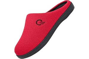 Mishansha Pantofole da casa per Uomo Donna Bicolore in Memory Foam