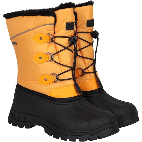 Stivali Di Gomma Da Donna Mountain Warehouse Con Pelliccia Sintetica - Impermeabili, Fodera In Cotone, Plantare Sagomato