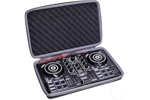 XANAD Hard Case for Numark Party Mix II or Numark Party Mix or Hercules DJ Controller Inpulse 200 - EVA Travel Hard Carrying Bag Case