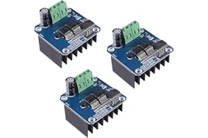 AITRIP BTS7960 43A Dual H-Brücken-Schrittmotorantrieb Strombegrenzungssteuerung Halbleiterkühlung PWM für Smart Car Motor Drive Arduino (3 STÜCKE)