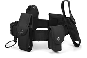 Lixada Taktischer Gürtel Schnalle im Militärstil Nylon Schnellverschluss Kampfgürtel Molle Verstellbarer Kampfgürtel für Outdoor-Sportarten, Camping, Jagd, Sicherheitsausrüstung