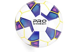 Toyrific Pro Striker Football, Lightweight Mini Soccer Ball for Kids, Indoor and Outdoor Training Equipment, Multiple Sizes and Colours