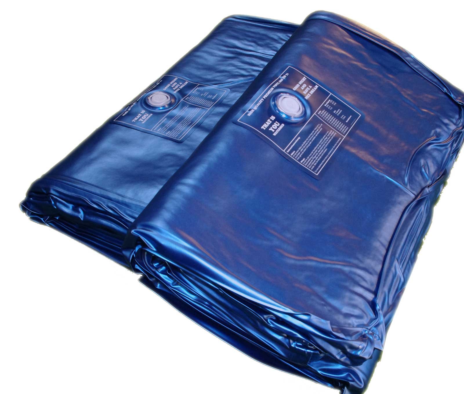 Dual-2-Kammern-Softside-Wasserbett-Komplett-inkl-Unterbau-Podest