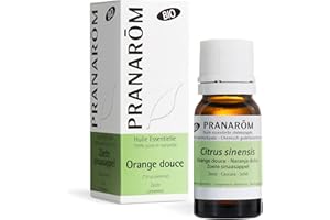 PRANAROM - Naranja Dulce - Aceite Esencial 100% Quimiotipado - Citrus Sinensis - Cáscara - Purificador - Digestión y Salud Intestinal - Difusión Atmosférica - AEQT - 10ml