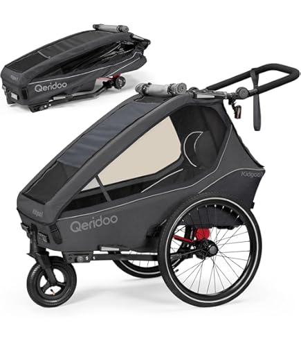 QERIDOO QUPA2 Fahrradanhnger : Amazon.de: Baby