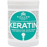 Kallos Kallos Kjmn krem sa&ccedil; maskesi, keratinli ve s&uuml;t proteinli, kırılgan sa&ccedil;lar i&ccedil;in, 1,07 kg&hellip;