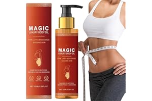 TONISABERY Magic Firming Body Oil,Compact Body Oil,Magic Luxury Bo-dy Oil,Skin Tightening Oil for Women,Firming Body Lotion to Reduce Finelines,Plumping Moisturizing Body Firm-ing O-il for Smooth,Radiant Skin