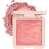 Note Cosmetics Marble Baked Blusher Fırınlanmış Allık &amp; Aydınlatıcı - 04 Rosy Rose