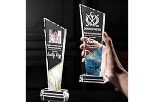Trophée en cristal personnalisé