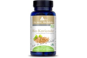 ‎BIOTIKON Bio-Koriander nach Dr. med. Michalzik - 500 mg reiner Bio-Koriandersamen-Extrakt pro Kapsel - ohne Zusatzstoffe - von BIOTIKON®