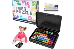 CORPOWER Puzzle IQ, Giochi di Logica 2D 3D con 500 Sfide, Gioco di Intelligenza per Bambini e Adulti, Giochi di Pensiero per Promuovere Logica e Creatività, Regalo per Bambini