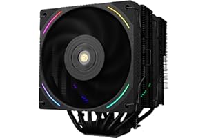 Thermalright Phantom Spirit 120 EVO - Raffreddatore CPU 7 × 6 mm Heatpipes CPU, doppia ventola di raffreddamento per computer, velocità 2150 RPM, per AMD AM4 AM5 / Intel 1700/1150/1151/1200/17XX/2011