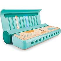 Hape Toys Ukulélé électrique avec apprentissage interactif - Dès 3 ans Hape Toys Ukulélé électrique avec apprentissage interactif - Dès 3 ans
