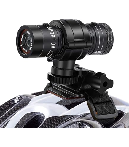 Netum F9 - Caméra De Sport 1080p,Caméscope Étanche De Sport En Plein Air,Casque