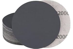 STEBRUAM Lot de 30 disques abrasifs en carbure de silicium 150 mm grain 2000