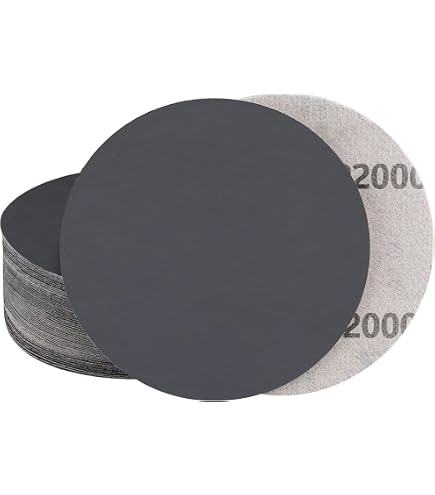 50 Dischi Abrasivi 150 Mm 48 Fori - Grana 40/80/100/120/180, Carta Vetro Con Gancio E Fibbia, Compatibili Festool RO 150, ETS 150