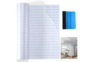 HEATAIL Kratzschutz Katze Tape 5M, Transparent Kratzschutz Sofa Katze Pad Hunde Kratzschutz für Türen Anti Kratz Zuschneidbar Folie für Katzenfür Möbel Couch Tür Wand Kratzabwehr (21cm x 5m)