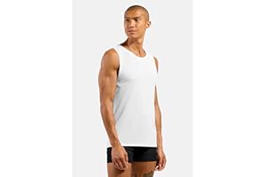 Odlo Unterhemd Herren Kurzarm Active F-Dry Light I Funktionsshirt I Funktionsunterwäsche Singlet Sportunterhemd I Tanktop I Herren