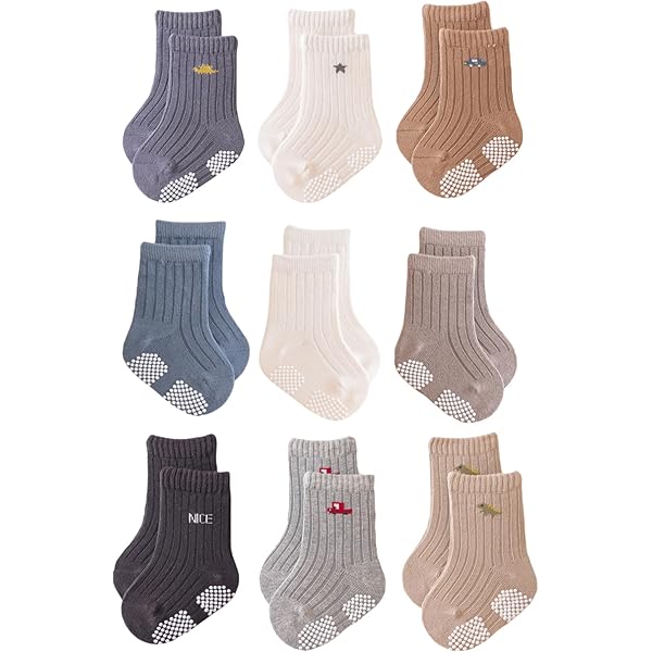 Kyopp Baby Socken 4-5 Paar - Baumwolle Söckchen In Pastellfarben