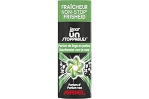 Lenor Parfum de Linge en Perles pour Lessive, 16 Lavages, Parfum Ariel, Fraîcheur Non-stop jusqu'à 12 Semaines de Stockage