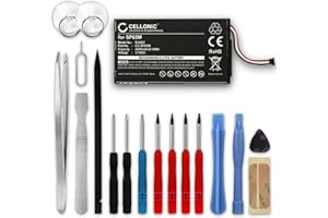 CELLONIC, Akku für Spielekonsole kompatibel mit Sony PS Vita (PCH-1000 / PCH-1004) (3.7V, 2200mAh) + Werkzeug-Set