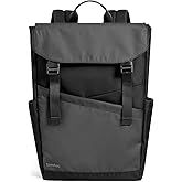 tomtoc Flap Laptop Backpack, Lightweight, Waterproof College School Casual Backpack Book Bag, 13-16 Inch M