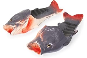 Coddies Fish Flops, Pantofole a forma di pesce, pantofole da piscina e da spiaggia, idea regalo unica per uomini, donne e bambini