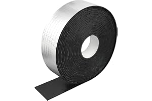Isolering värmerör – 5 cm x 10 m rörisolering självhäftande för lindning | Rörisoleringsskum, isoleringskanal, rörisoleringsfolie isoleringstejp med skum för rörskydd