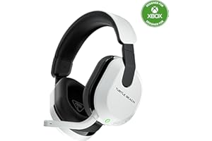 Turtle Beach Stealth 600 Consolle Bianca Xbox Cuffie da Gioco Wireless w/ 80hr Batteria, Altoparlanti da 50mm & Bluetooth per Xbox Series X|S, Xbox One, Nintendo Switch, PC and Mobile
