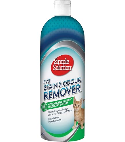 Simple Solution Detergente Enzimatico Per Macchie E Odori Di Gatto - Confezione Da 4 Pezzi (2 Litri) - Foto 13