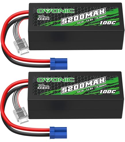 Batterie Rc Hardcase Deans Gens Ace Batterie LiPo 5000mAh 7.4V 50C 2S HardCase Pour Voiture RC 1/8 1/10