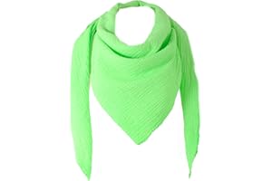 stylx XXL Tuch 23 Farben Farbwahl Halstuch Musselintuch Musselin Damen Damenhalstuch Dreieckstuch Schal Herren Männer Frauen Herrenhalstuch Dreieckig leicht (einlagig)