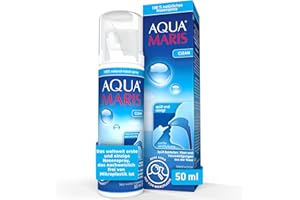 ‎AQUA MARIS Aqua Maris Clean Nasenspray 50 ml, Alternative Nasenspülung zur Reinigung und Pflege der Nasenschleimhaut I 100% natürlich I Adriatisches Meerwasser I Erwachsene und Kinder