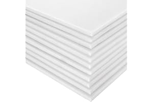 PROTECTAFILE 10 Pack A3 White Foam Board 5 mm Thick- White -Foam Core Polystyrene - Photo Mount - for Presentation, Mounting, and Arts