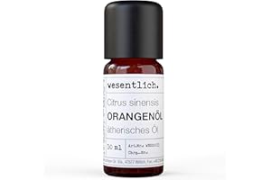 wesentlich. Olejek eteryczny z pomarańczy | 100% naturalny olejek cytrusowy | olejek zapachowy do aromaterapii, masażu, sauny i zapachu pomieszczenia | 10 ml