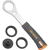 GEWAGE Fahrrad Centerlock Werkzeug,Fahrrad Tretlagerschlüssel Kompatibel mit Shimano Hollowtech II/BB9000,BBR60,M8000,RaceFac