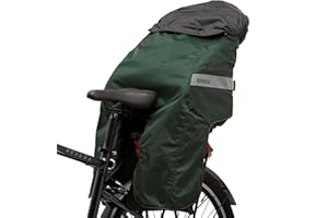 TAAC Opossum termoguscio Compatibile con seggiolini Posteriori da Bicicletta. Copertina Termica Bimbi dai 68 ai 104cm e dai 9 ai 22kg. Guscio Termico Universale. Antivento ed Impermeabile.