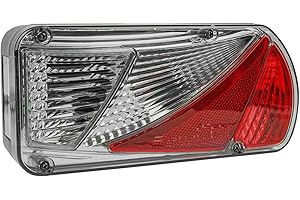 ‎EUFAB EUFAB 11540 Ersatz-Rücklicht Rechts, komplett, für EUFAB und LAS Fahrradträger, ab 2014, Uni, Orange,Oranje