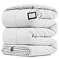 Adam Home Single Duvet 10.5 Tog All Season Comforter, Lightweight Skin Friendly Quilt, Down Alternative Ultra-Soft Plush Breathable Duvet Single