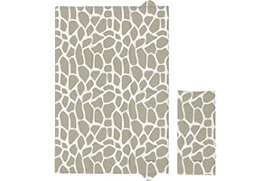 Travel Changing Mat by Mama Shack - Foldable Baby Changing Mat - Lightweight & Waterproof - Ideal for On-The-Go Nappy Changes (Giraffe Print)